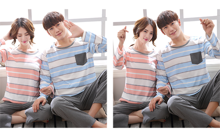 Pyjama mixte en Coton à manches longues - Ref 3006040 Image 33