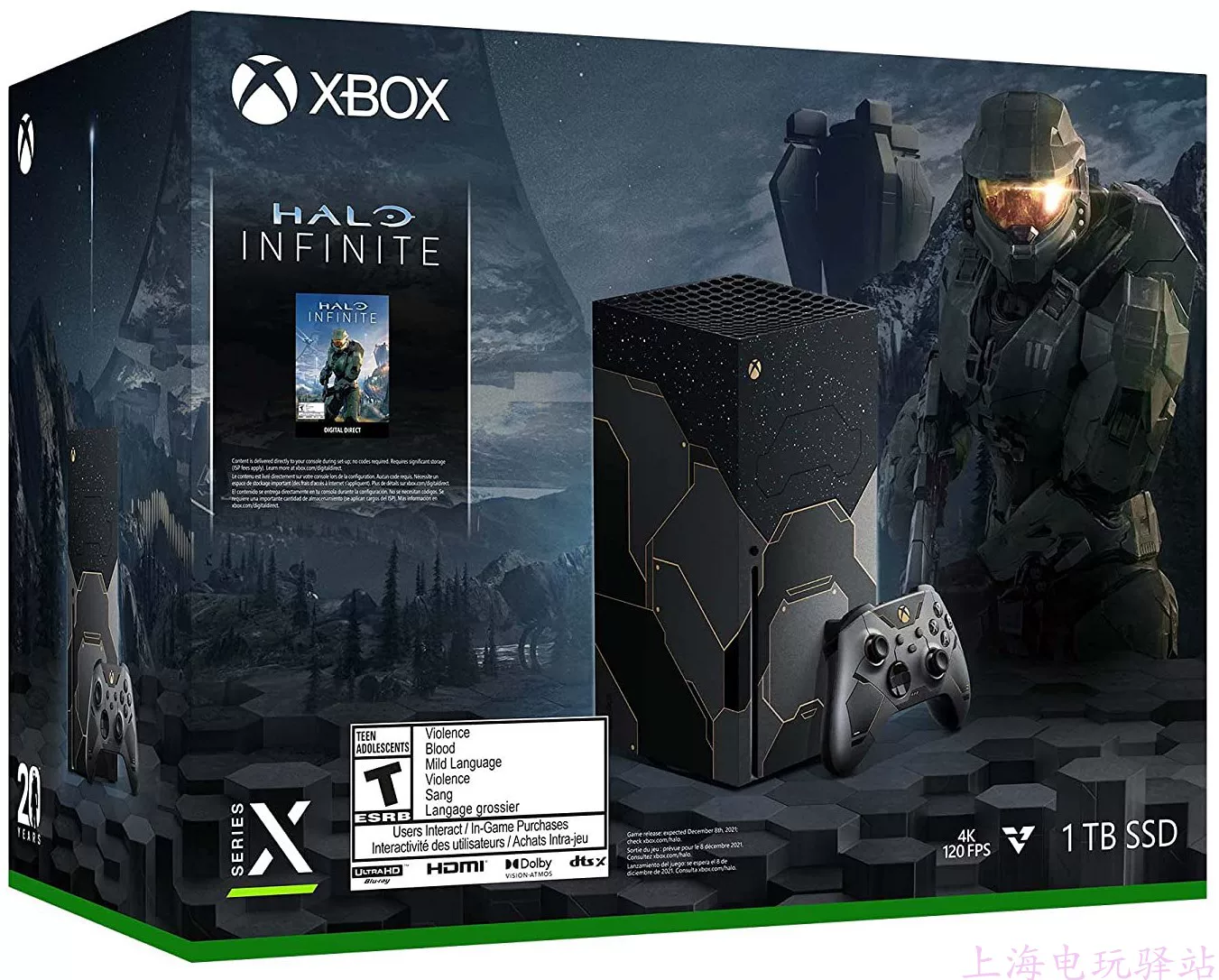 Национальный банк Microsoft Xbox Series X | S Японское, Европейское и Гонконгское издание хоста XSX XSS вторичная эра 4K игровая консоль