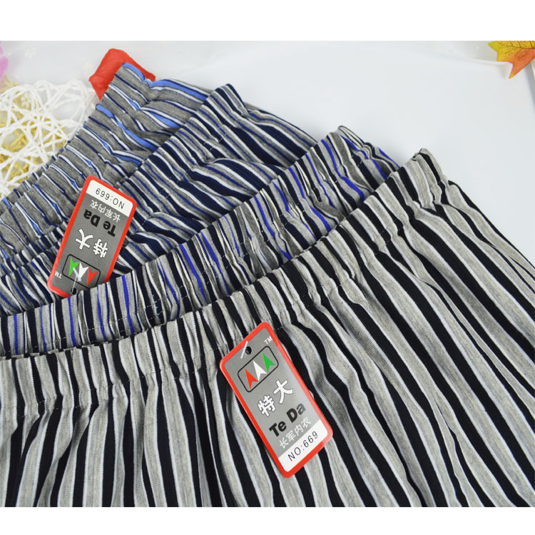 Kích thước lớn nam rộng Lycra cotton boxer quần lót eo cao thoáng khí chất béo trung và già bốn đầu quần short cha đồ lot