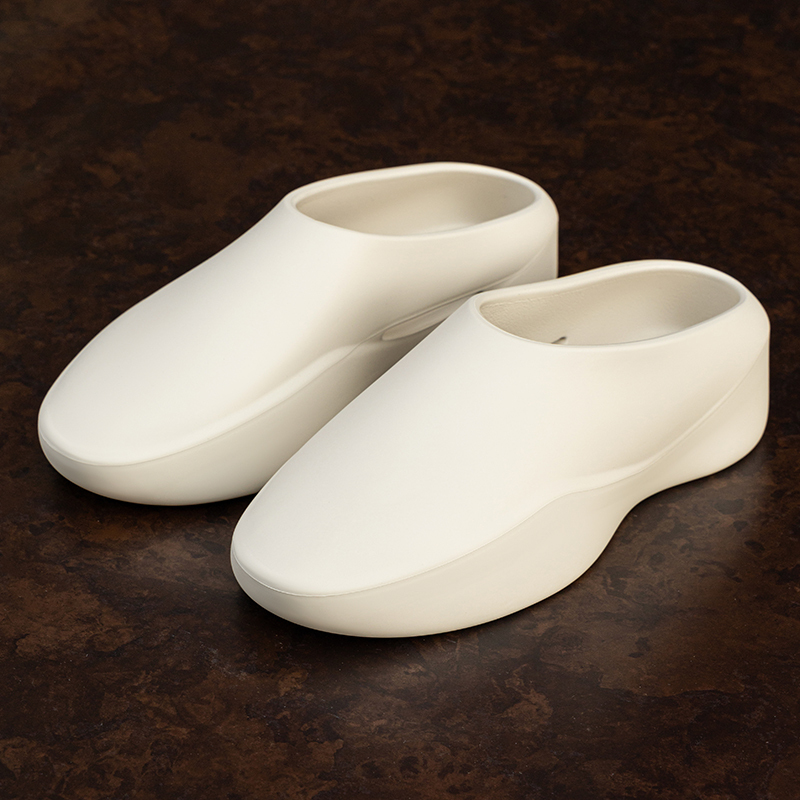 Little Purple Man Fog Crazy Eva Runner Minimalist Sculptural Lines Old Money Style Slip-On Casual Slippers