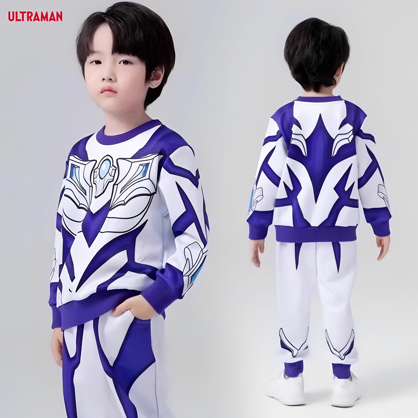 Authentic Ultraman Clothing Zero Children's Outfit Boys' Spring and Autumn Jacket Glowing Windbreaker Children's Clothing Set — 5