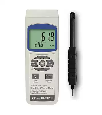 Taiwan Luchang HT-3007SD Memory Thermohygrometer HT3007SD Thermohygrometer