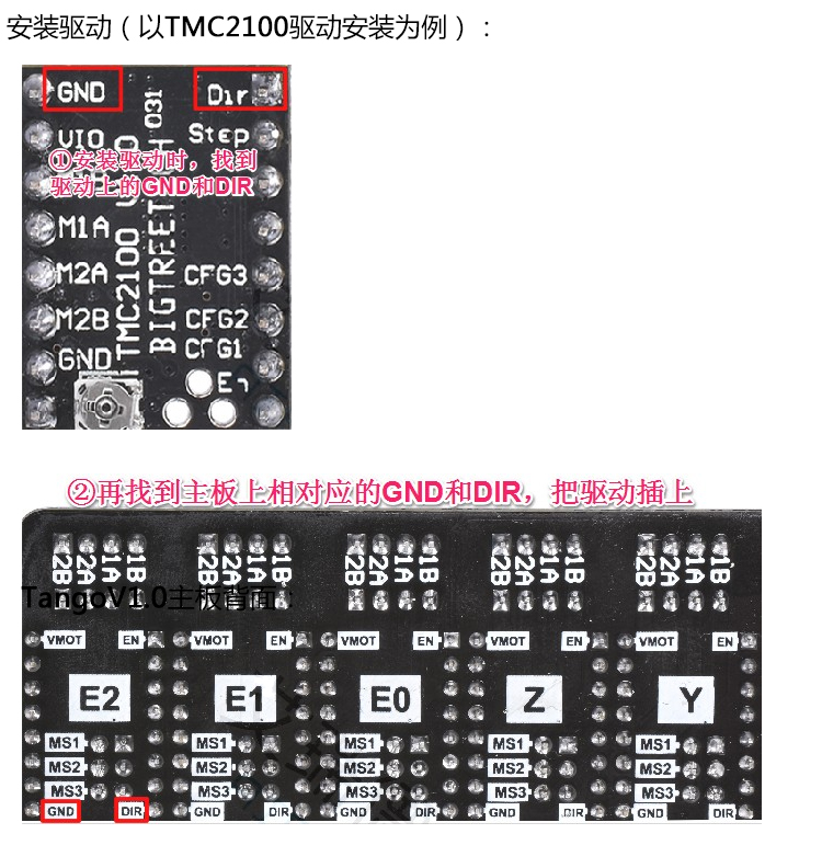 Bugat máy in 3D bo mạch chủ Bảng điều khiển Tango v1.0 Bo mạch chủ in ba màu thay vì rumba - Phụ kiện máy in