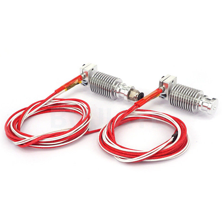 Механическое сопло 3d打印机配件 e3d-v6挤出头喷头喷嘴 e3d打印头v5加热头升级版12v