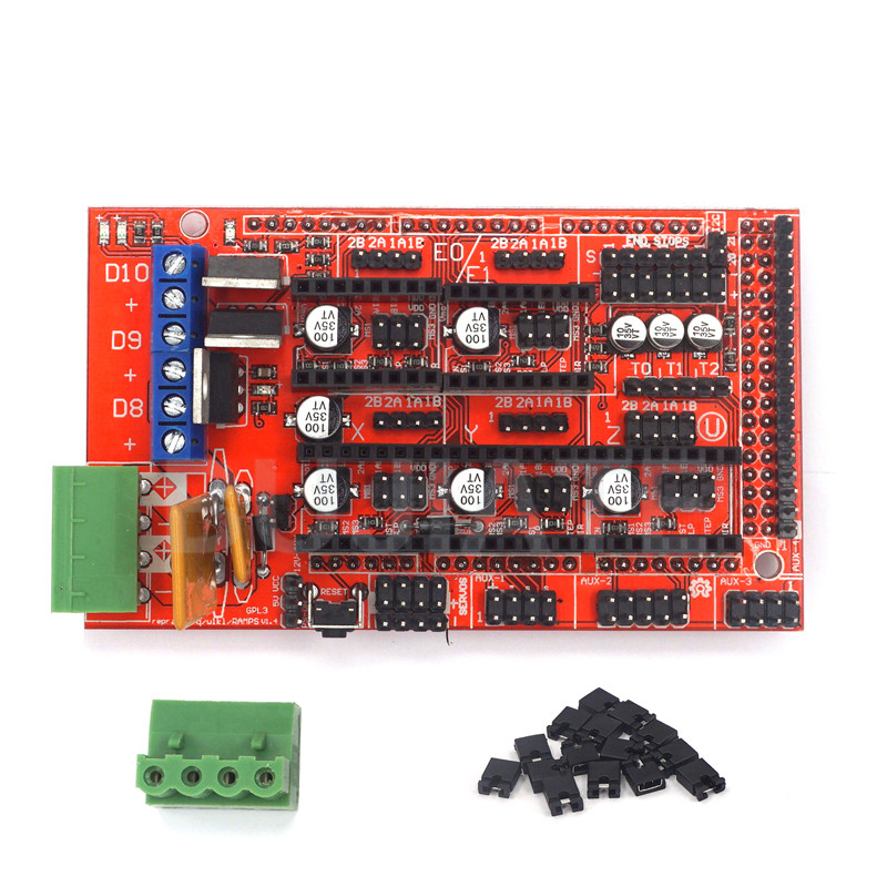 Bộ máy in 3D bo mạch chủ RAMPS 1.4 Arduino mega 2560 A4988 12864LCD - Phụ kiện máy in 	linh kiện máy in ricoh