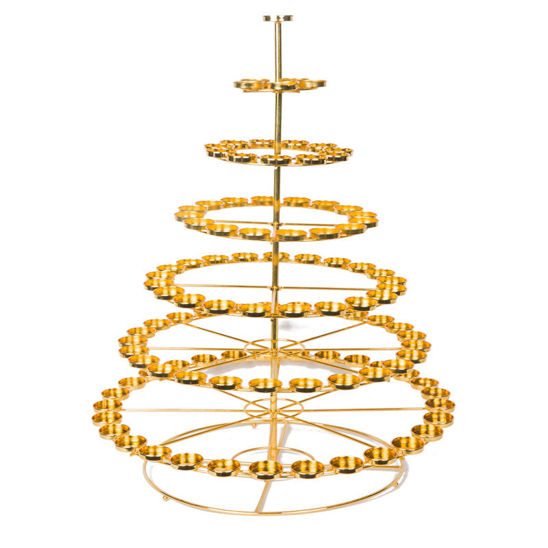 Buddhist supplies seven-layer 108 butter lamp holder lotus for Buddha butter lamp holder Buddha lamp candle holder