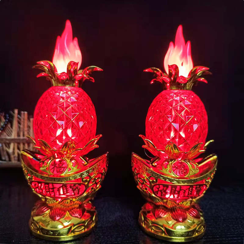 LED Wangcai Fenglei Li lantern lotus lamp for Buddhist lanterns Home Lanterns For Lotus Lanterns Guanyin Lights and lanterns Lantern Swaying Pieces