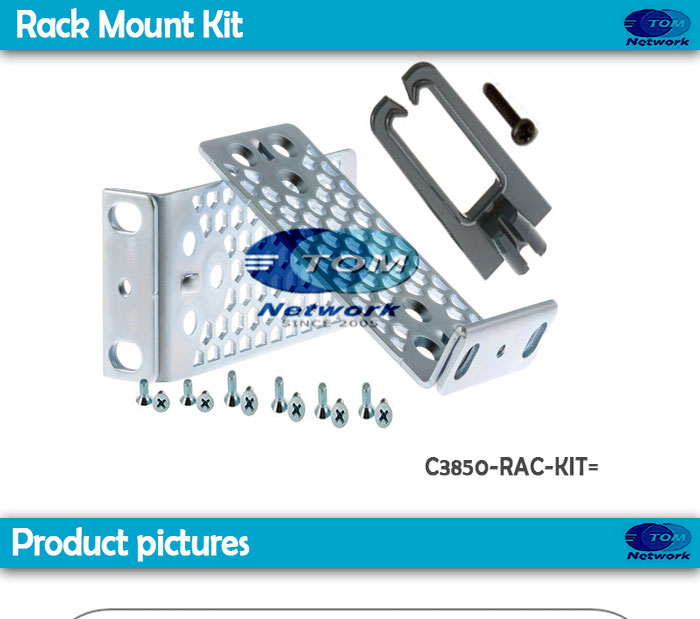 C3850-RAC-KIT= Ear Ear Mount for Cisco Cisco WS-C3850-48P-E