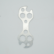 Multifunctional mountain bike 10-Port external hex wrench repair tool floral tablet hand bike repair accessories