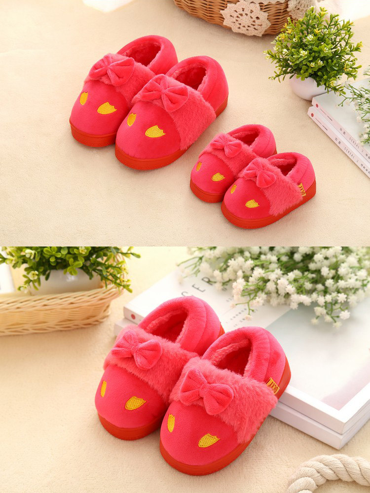 Pantoufles enfants en coton pour hiver - Ref 1032256 Image 13