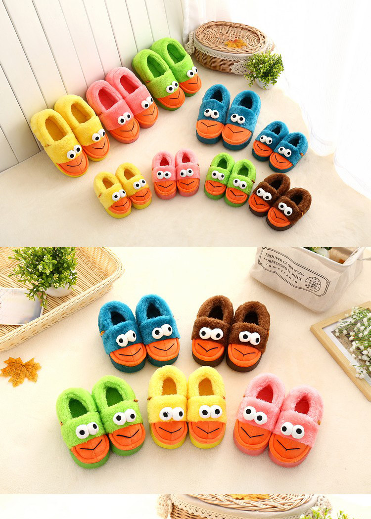 Pantoufles enfants en coton pour hiver - Ref 1032486 Image 8