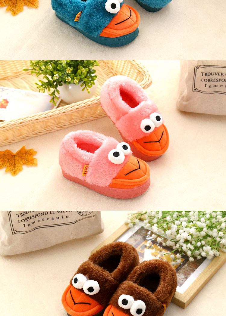 Pantoufles enfants en coton pour hiver - Ref 1032486 Image 14