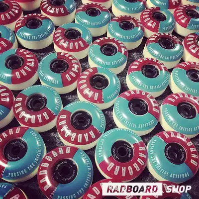 RADBOARD professional double-up skateboard wheels original independent design