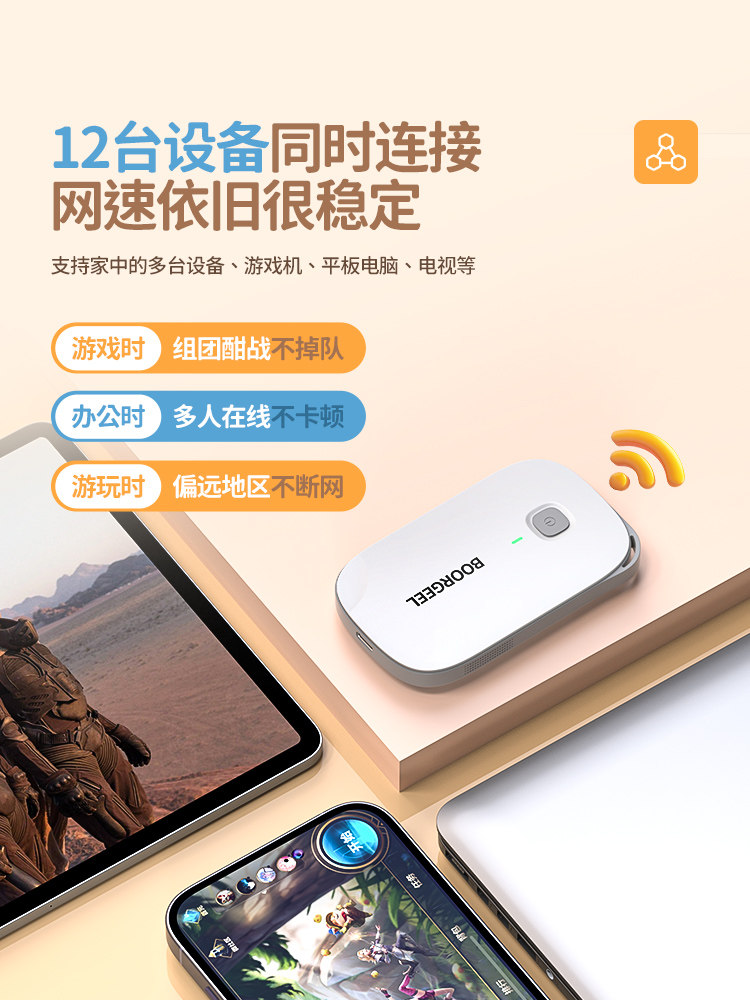 Portable Wifi 2026 New Model Mobile Wireless Network Portable Wifi 6 Tri-Network Nationwide Universal High-Speed Data g No Sim Card Needed Portable Wireless Internet Card Router Broadband Car Wifi 2504