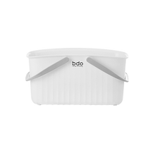 bdo1401 back-to-school set thickened plastic bucket portable anti-fall laundry basin student dormitory round basin bucket