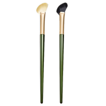 Semi-fan-shaped sickle nose shadow brush contouring brush makeup shadow oblique head brush high-gloss nose side shadow nose wing blending brush 1648