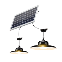 Solar outdoor chandelier courtyard super bright villa balcony waterproof outdoor high power household pavilion street light 2282