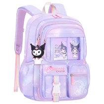 Childrens schoolbags for girls and primary school students 2024 new style one to two three four five and six grade baby high-looking boys kindergarten children large capacity load-reducing spine protection ultra-light backpack 3579