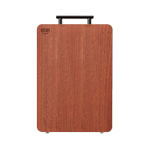 Weijia ebony cutting board antibacterial and mildew-proof household cutting board sticky board kitchen chopping board sticky solid wood chopping board 2602