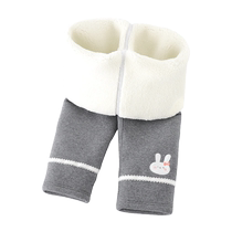 Li Yingfang childrens leggings plus velvet and thickening a pair of winter pants for 5 children and 2 years old girls winter wear 746