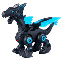 Mechanical spray electric dinosaur atomizing fire breathing Jurassic World 3 walking childrens toy dinosaur 2077