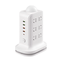 Multi-function Rubiks Cube socket converter USB plug-in strip electrical plug-in board with wire drag strip multi-socket 1322