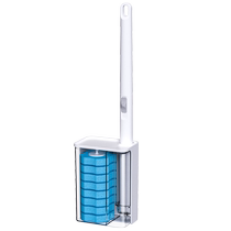 Disposable toilet brush household wall-mounted toilet cleaning tablet toilet brush replacement head artifact 1759