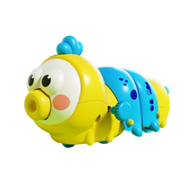 Childrens wind-up caterpillar baby simulation wind-up small animal baby mechanical crawling moving and running toy 2273