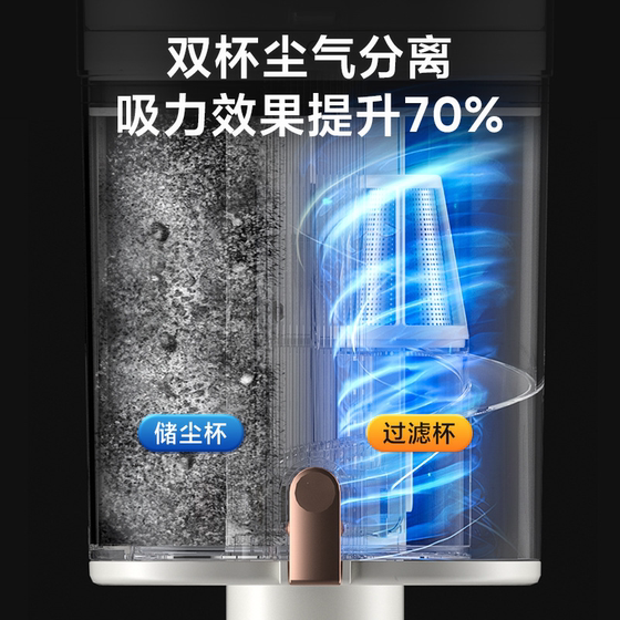 Suning Corded Vacuum Cleaner Upgraded Electric Floor Brush Double Spring Special Offer Dust Cup Handheld Carpet Type Strong Suction 2872Z