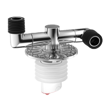 Sewer pipe tee joint two-in-one washing machine floor drain drain pipe special dual-purpose anti-overflow and anti-odor 1763