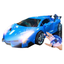 Gesture induction deformation remote control car charging drift racing King Kong robot toy car childrens gift 2349
