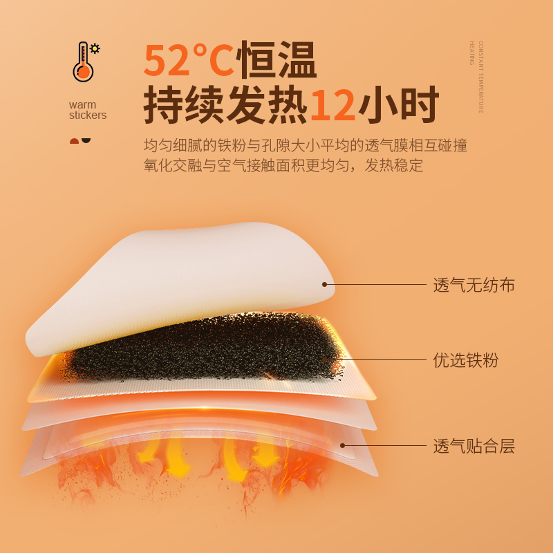 暖贴持久发热，学生防寒保暖神器，告别冰冷大姨妈！