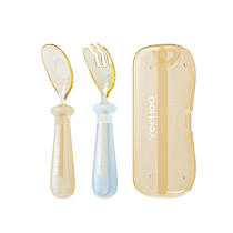 Yings baby PPSU spoon infant food supplement learning eating training fork spoon childrens independent eating tableware 1991
