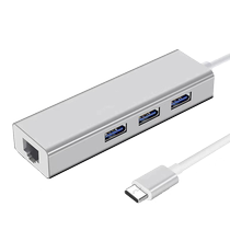 (Official) typec to network port expander suitable for Xiaomi Lenovo Xiaoxin Apple iPhone15promax mobile phone tablet notebook wired to interface converter 2913