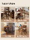 Solid Wood Tabletop Bar Table for Small Apartments, Ultra-Narrow, Light Luxury, Open-Style, High-Legged, Extendable Balcony Leisure Small Bar Table 1910