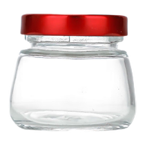 Birds nest sub-bottling can be steamed and cooked. Household high temperature resistant glass empty bottle birds nest cup can be stewed in fish maw sealed jar 2117