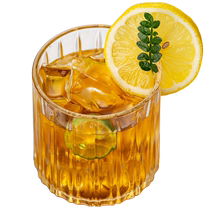 Ins style whiskey glass high-end internet celebrity high-value household drinking cup creative personalized glass 2407