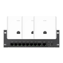 H3C Xinhua Three suction top wireless AP panel 3000M one thousand trillion dual-frequency full house wifi6 suit covering poe switch AC dual WAN port one thousand trillion AP router 5Gwifi