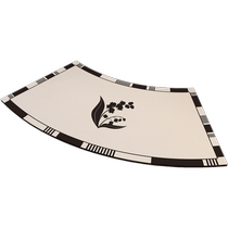 Bathroom arched silicon algae clay ground mat shower room fan-shaped anti-slip mat Sub-bathroom Absorbent Mat Doormat 2461