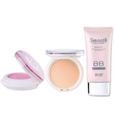 База под макияж, комплект, набор, румяна, тональный крем, BB крем, пудра, полный комплект, подходит для начинающих, официальный продукт