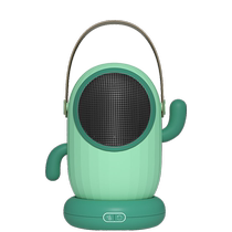 Cactus heater home bedroom desktop heater office portable shaking head fast heating fan 1499