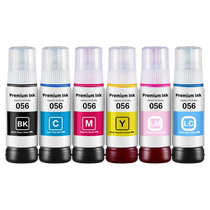 Suitable for Epson 056 ink EPSON L18058 color black inkjet printer L8058 multi-function all-in-one ink tank filling ink home continuous supply non-original Arden 17