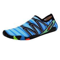 Tengxuan non-slip and anti-cut beach socks and shoes for men barefoot swimming and snorkeling shoes womens soft shoes quick interference water tracing shoes 1563