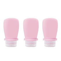 Travel toiletry set silicone refill bottle shampoo shower gel portable squeeze refill small empty bottle 1648