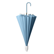 Waterproof cover umbrella oversized automatic long handle mens enlarged thickened and reinforced rainstorm special car-mounted double 1602