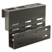 Kitchen knife holder wall-mounted chopstick cage integrated knife storage rack multi-functional pot lid chopping board storage rack 1835