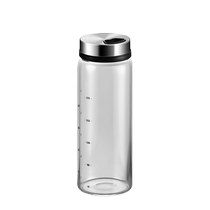 Glass seasoning jar seasoning box household 2259 kitchen seasoning jar salt jar barbecue kebab cumin powder sprinkler jar