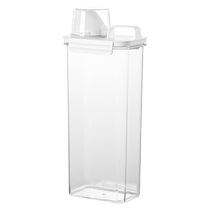 Kitchen noodle storage box food-grade cereals sealed can noodle bucket transparent moisture-proof tube 1088 Wenli