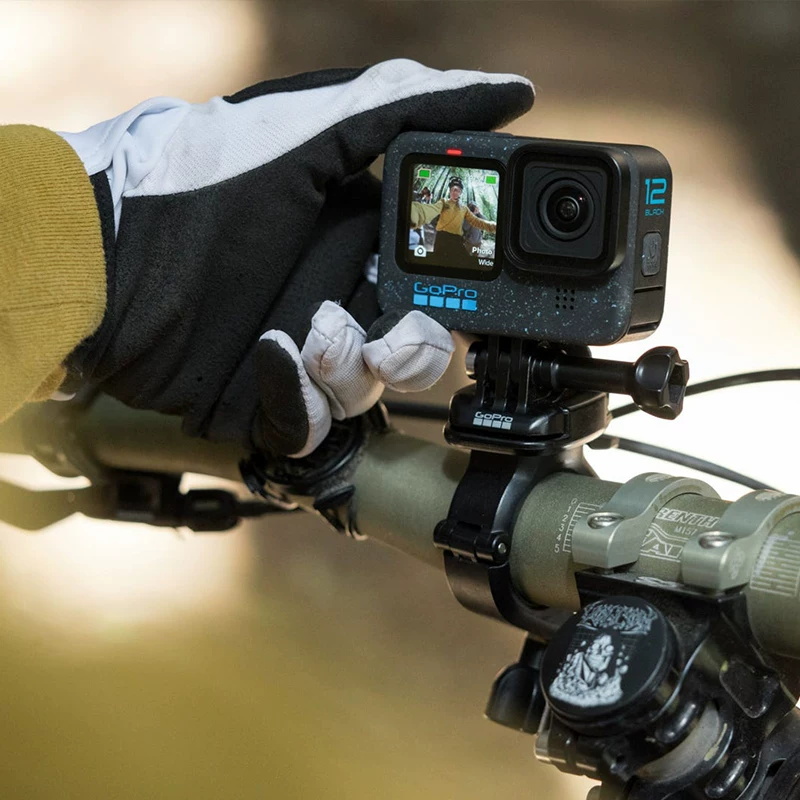 Экшн-камера GoPro HERO12 BLACK для спорта на открытом воздухе мотоциклизма велоспорта дайвинга водонепроницаемая и стабилизированная камера для влогов