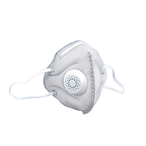 Baijia love pregnant womens mask anti-formaldehyde special kitchen fume dust-proof activated carbon catering mask breathing valve 1683